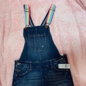 Short Rainbow Overalls 🌈
